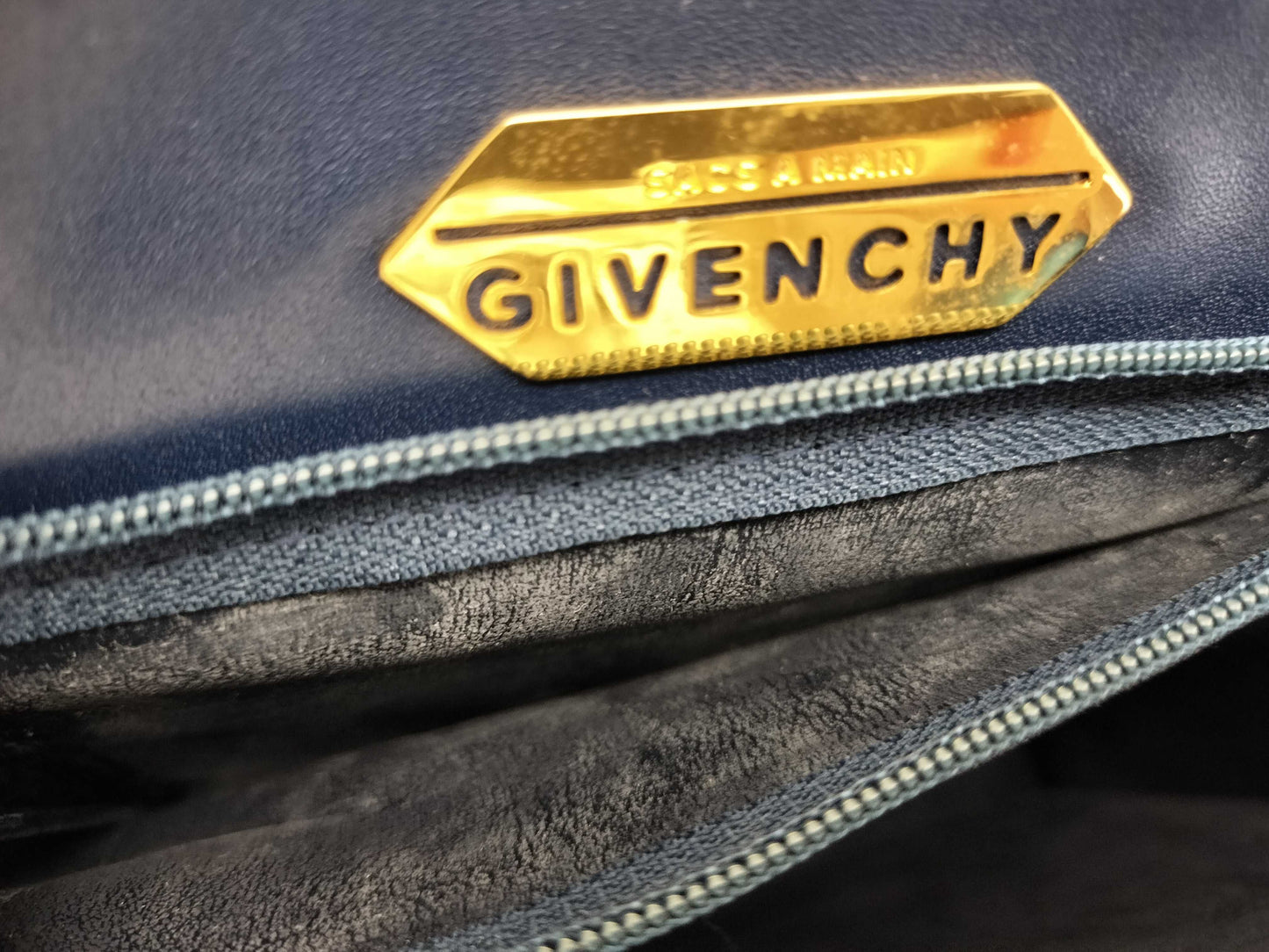 GIVENCHY Square Leather Handbag