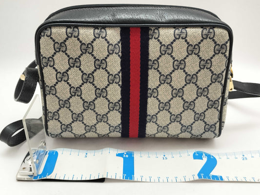 GUCCI GG Supreme Old Sherry Line Shoulder Bag