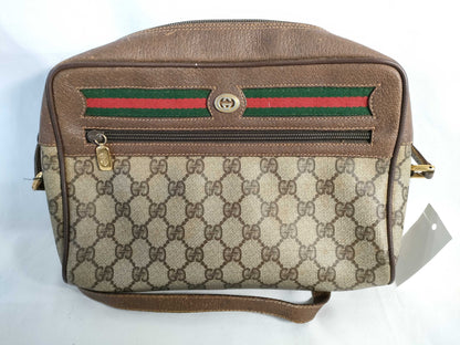 GUCCI GG Supreme Old Sherry Shoulder Bag