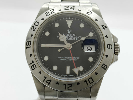 ROLEX 16570 A522093 Black Dial Men's Watch