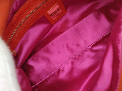 FENDI Mamma Suede One-Shoulder Shoulder Bag