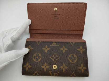 LOUIS VUITTON Monogram Porte Monnaie Wallet