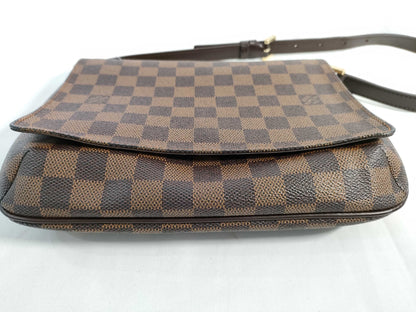 LOUIS VUITTON RFID Unverifiable LM1003 Damier Musette Tango Shoulder Bag