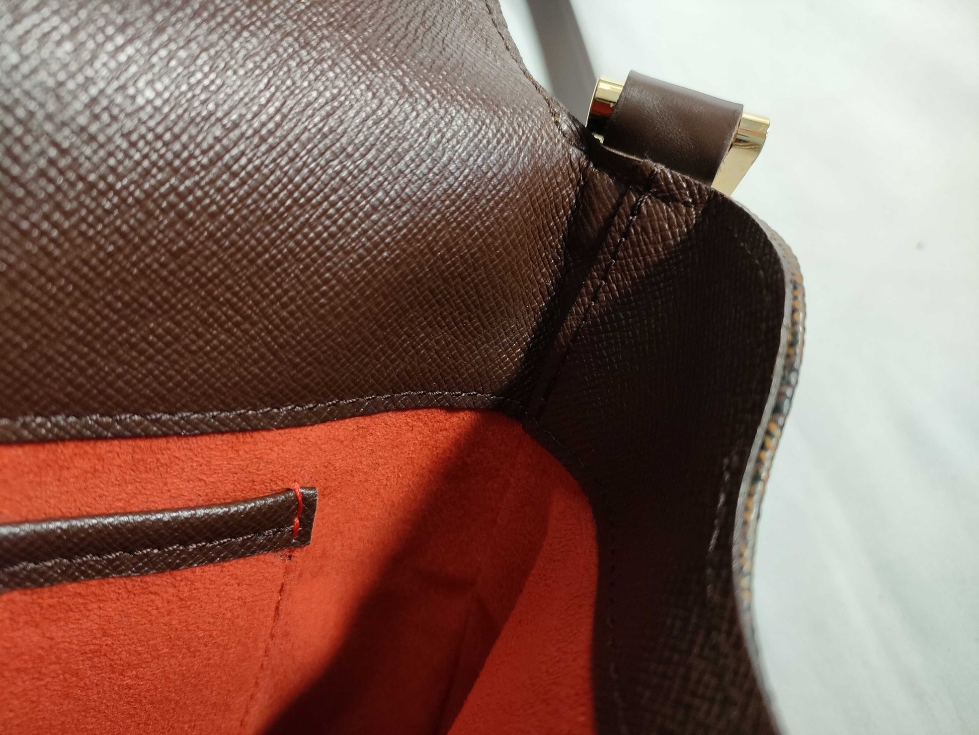 LOUIS VUITTON RFID Unverifiable LM1003 Damier Musette Tango Shoulder Bag