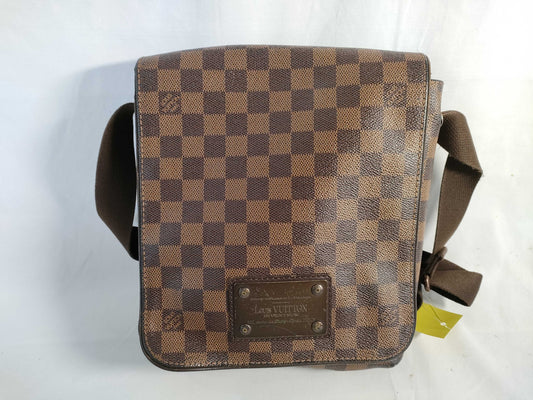 LOUIS VUITTON RFID Unverified CA3181 Damier Brooklyn PM Shoulder Bag