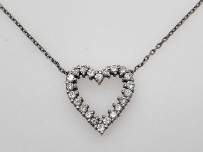 D0.55ct PT900 5.6g Necklace 