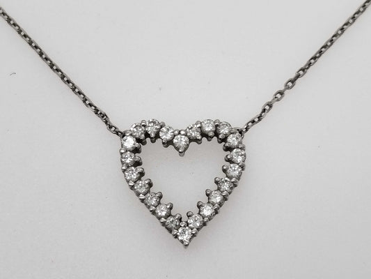 D0.55ct PT900 5.6g Necklace 