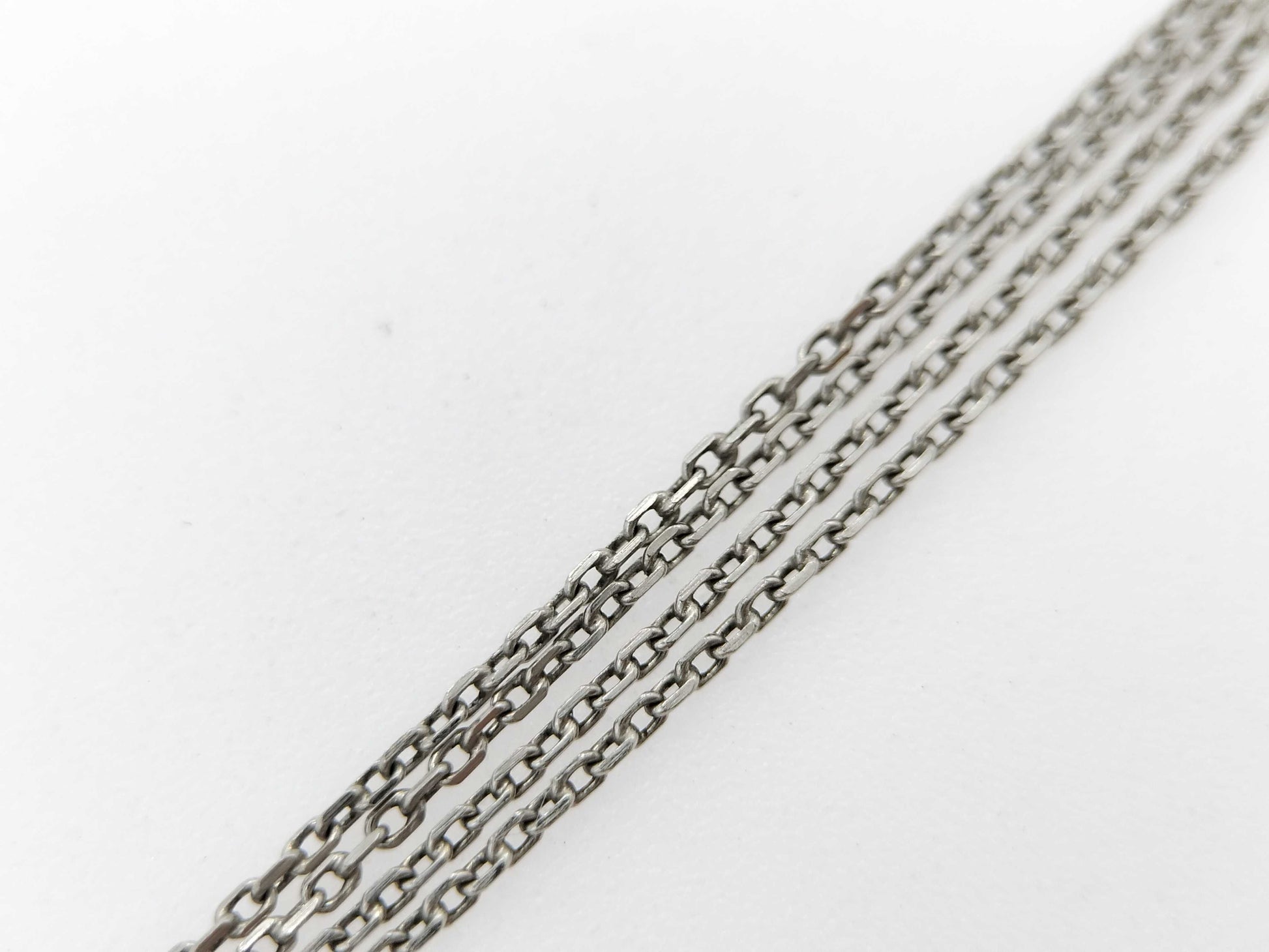 D0.55ct PT900 5.6g Necklace 