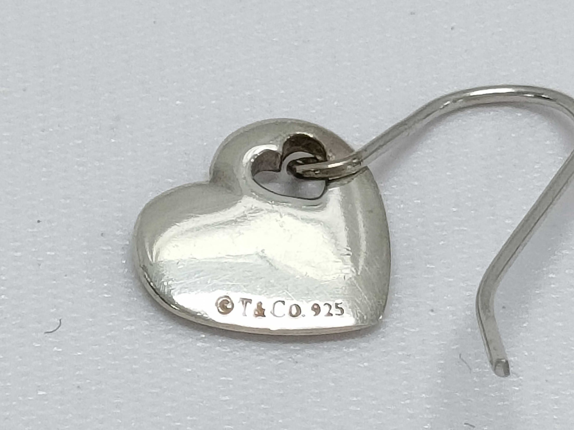 Tiffany & Co. Full Heart Earrings 925