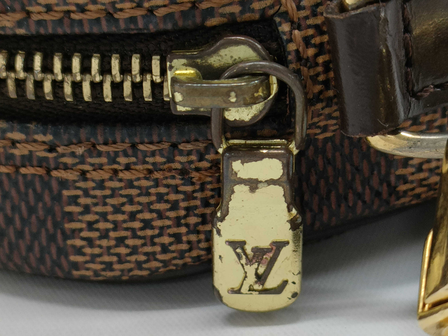 LOUIS VUITTON VI0059 Damier N51296 Pochette Ipanema Shoulder Bag