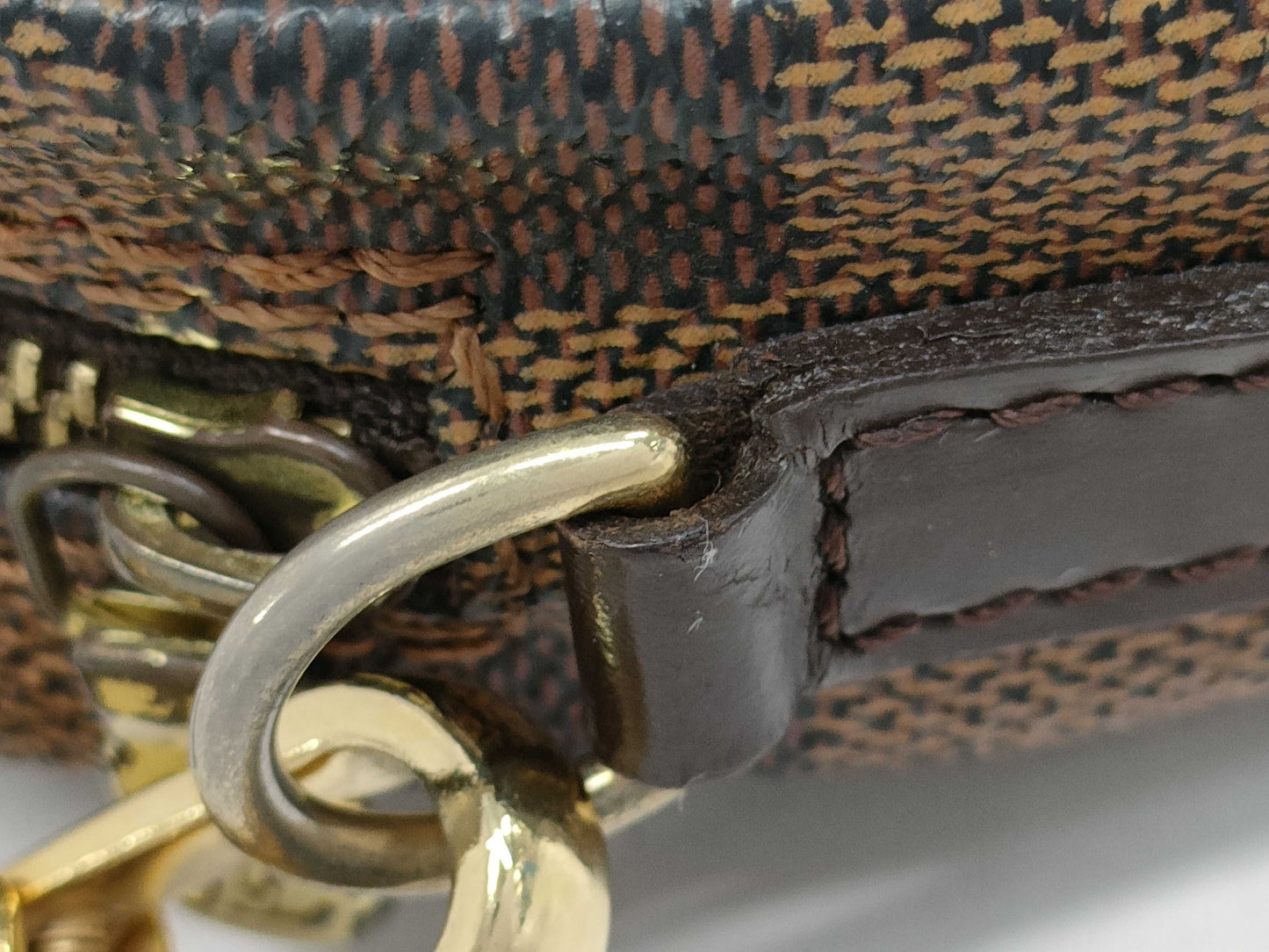 LOUIS VUITTON VI0059 Damier N51296 Pochette Ipanema Shoulder Bag