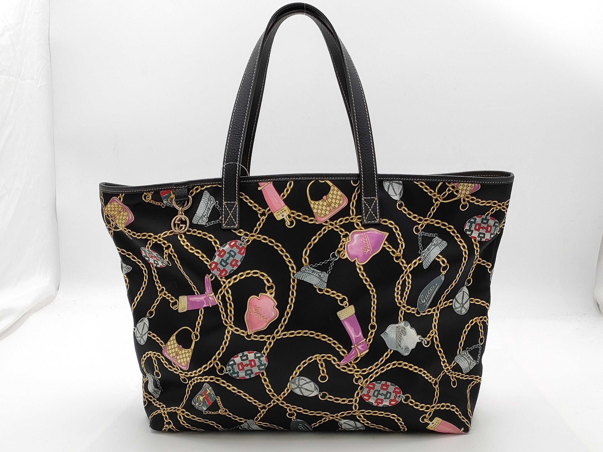 GUCCI 154402 Black Tote Bag Tote Bag