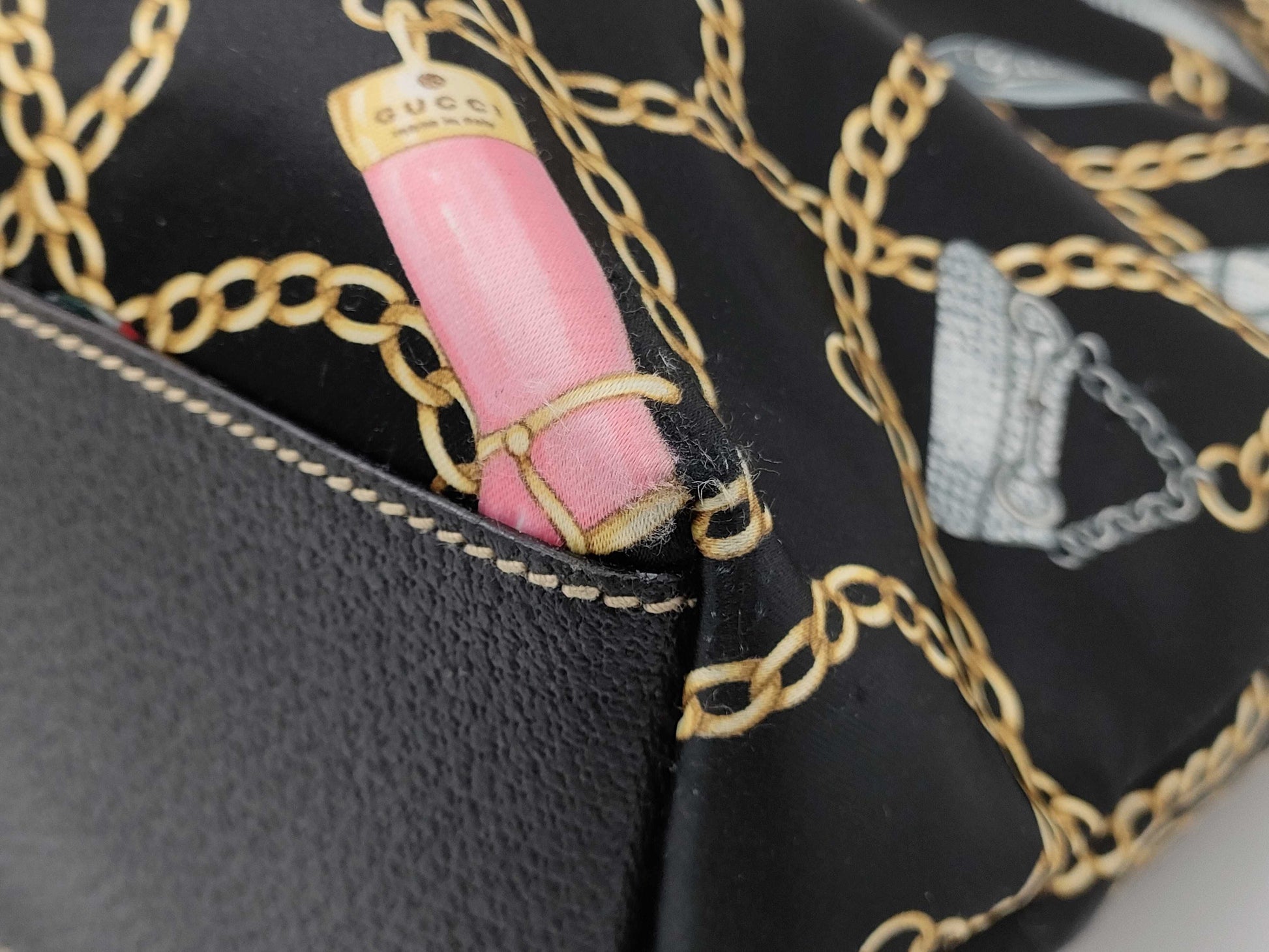 GUCCI 154402 Black Tote Bag Tote Bag