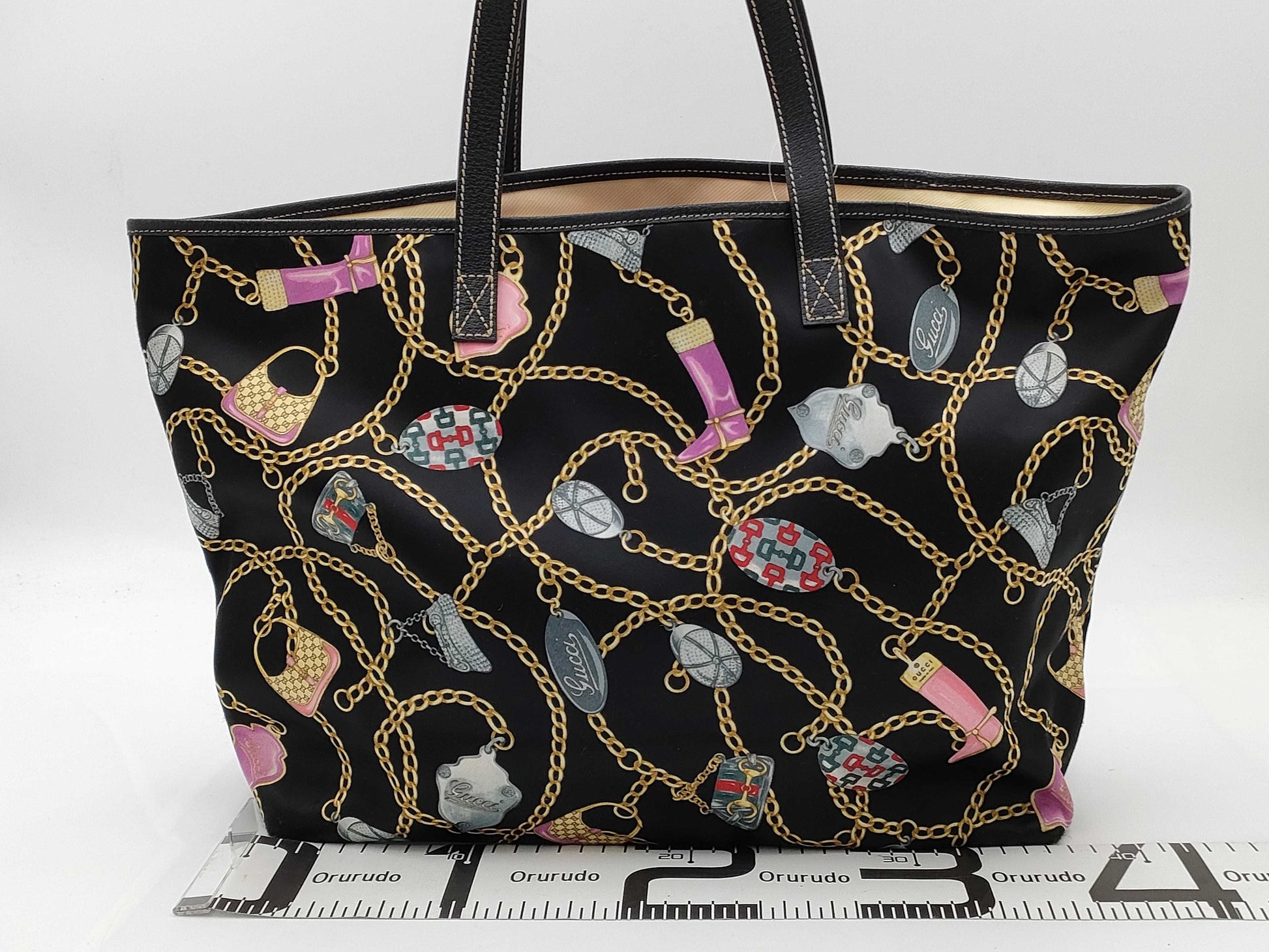 GUCCI 154402 Black Tote Bag Tote Bag