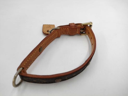 LOUIS VUITTON Monogram Collier Baxter Collar and Other Accessories