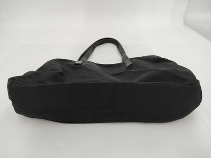 PRADA Nylon Triangle Plate Tote Bag