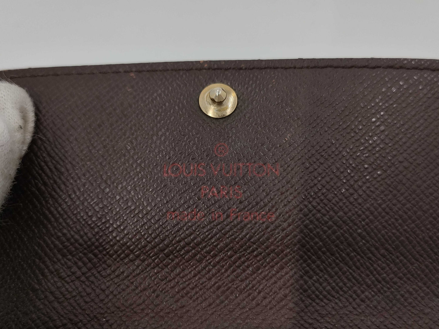 LOUIS VUITTON Damier Myrtle Key Case 4 Key Case/Key Holder
