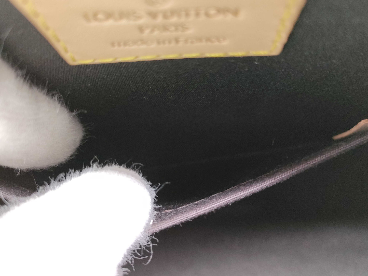 LOUIS VUITTON Vernis Alma BB/AA4128 Handbag