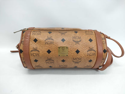MCM Cylindrical Shoulder Bag