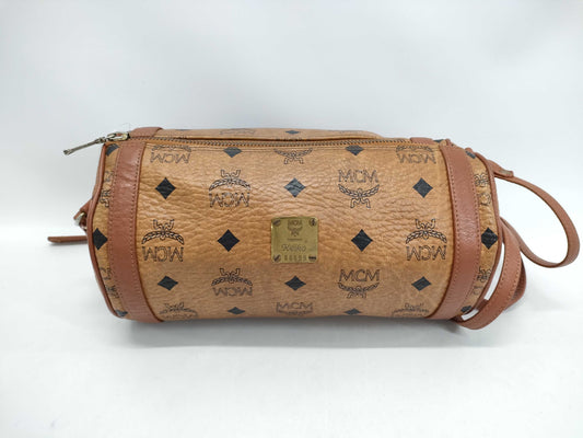 MCM Cylindrical Shoulder Bag