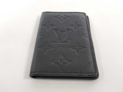 LOUIS VUITTON RFID Verified TA3260 Shadow Organizer de Poche Card Case Card Case, Pass Case, Business Card Holder
