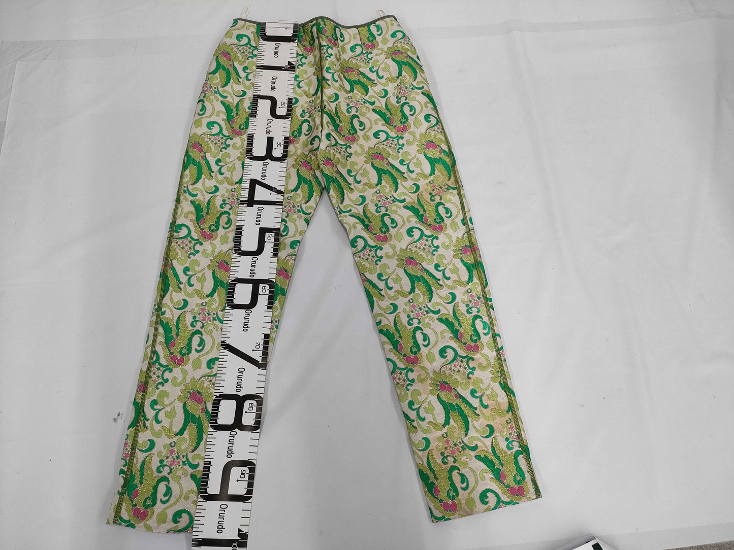 PRADA Embroidered All-Over Print Bottoms Pants