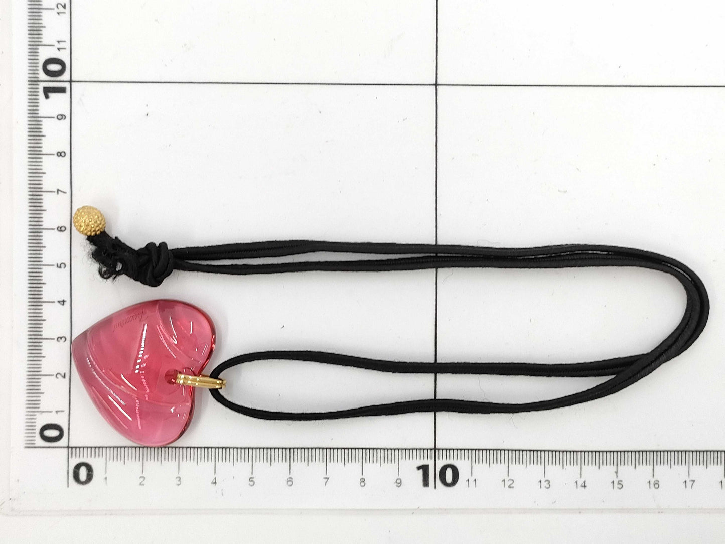 Baccarat Heart Necklace