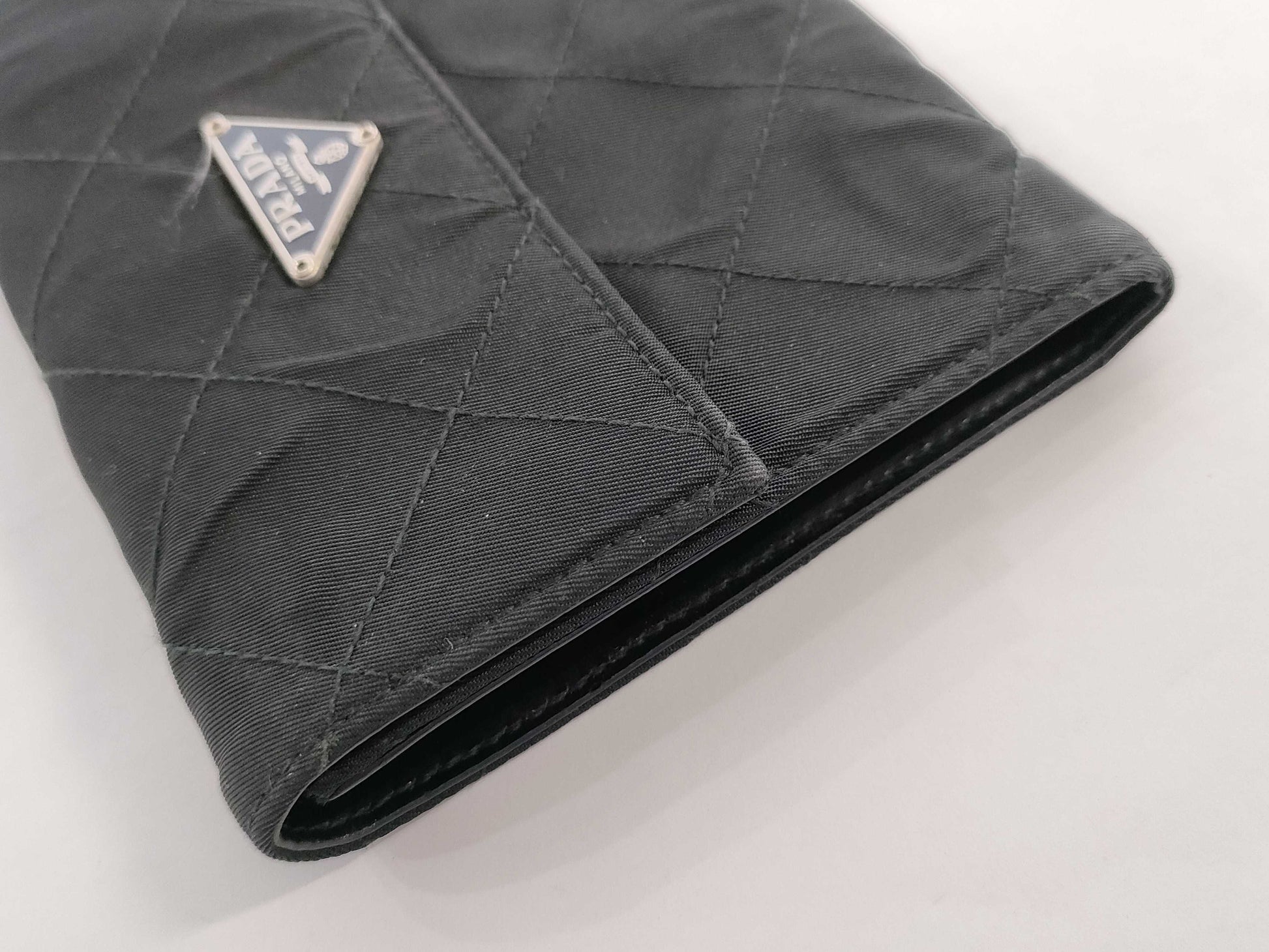PRADA Nylon Bifold Wallet