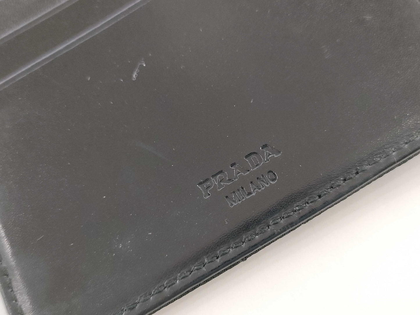 PRADA Nylon Bifold Wallet