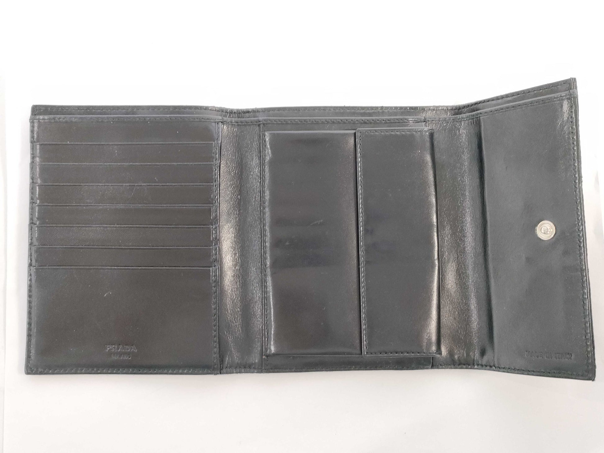 PRADA Nylon Bifold Wallet
