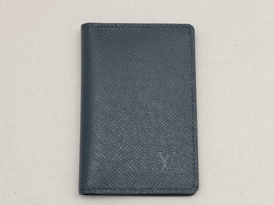 LOUIS VUITTON RFID Unverified MI3186 Taiga Organizer de Poche Card Case/Pass Case/Business Card Holder