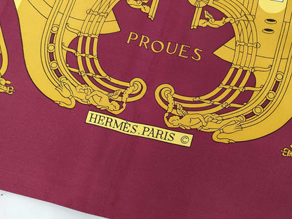 HERMES Twilly PROUES Scarf 
