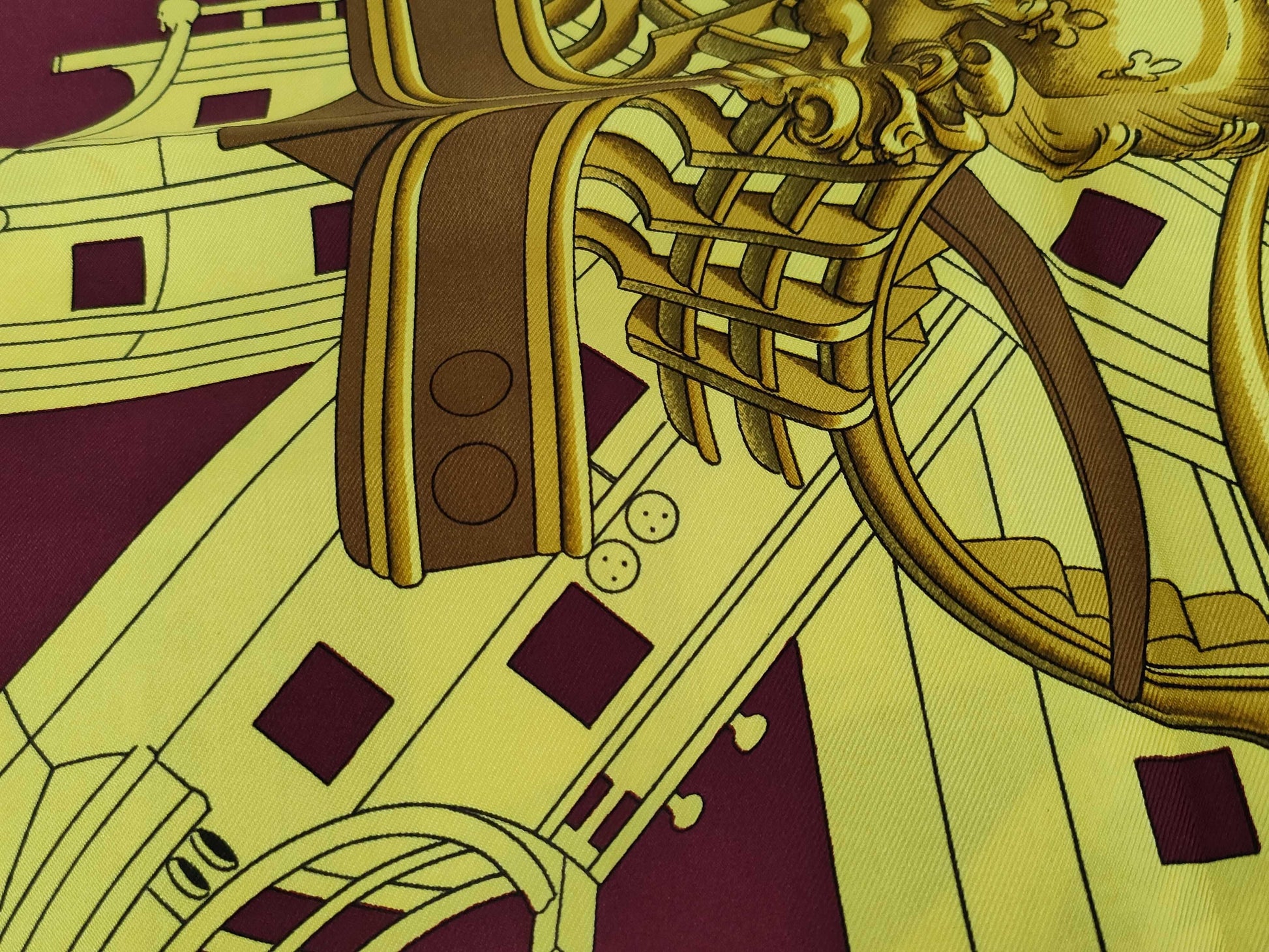 HERMES Twilly PROUES Scarf 