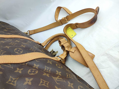 LOUIS VUITTON Monogram M41414 Keepall Bandouliere 55 Boston Bag