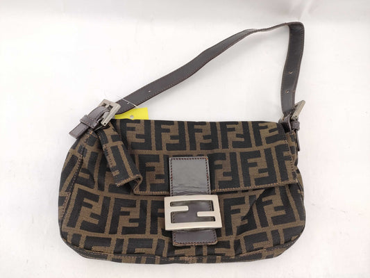 FENDI Zucca pattern Mamma hardware one-shoulder bag handbag