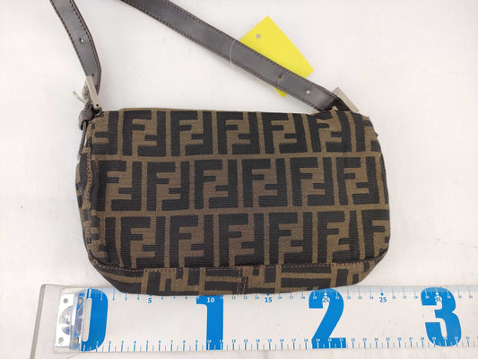 FENDI Zucca pattern Mamma hardware one-shoulder bag handbag