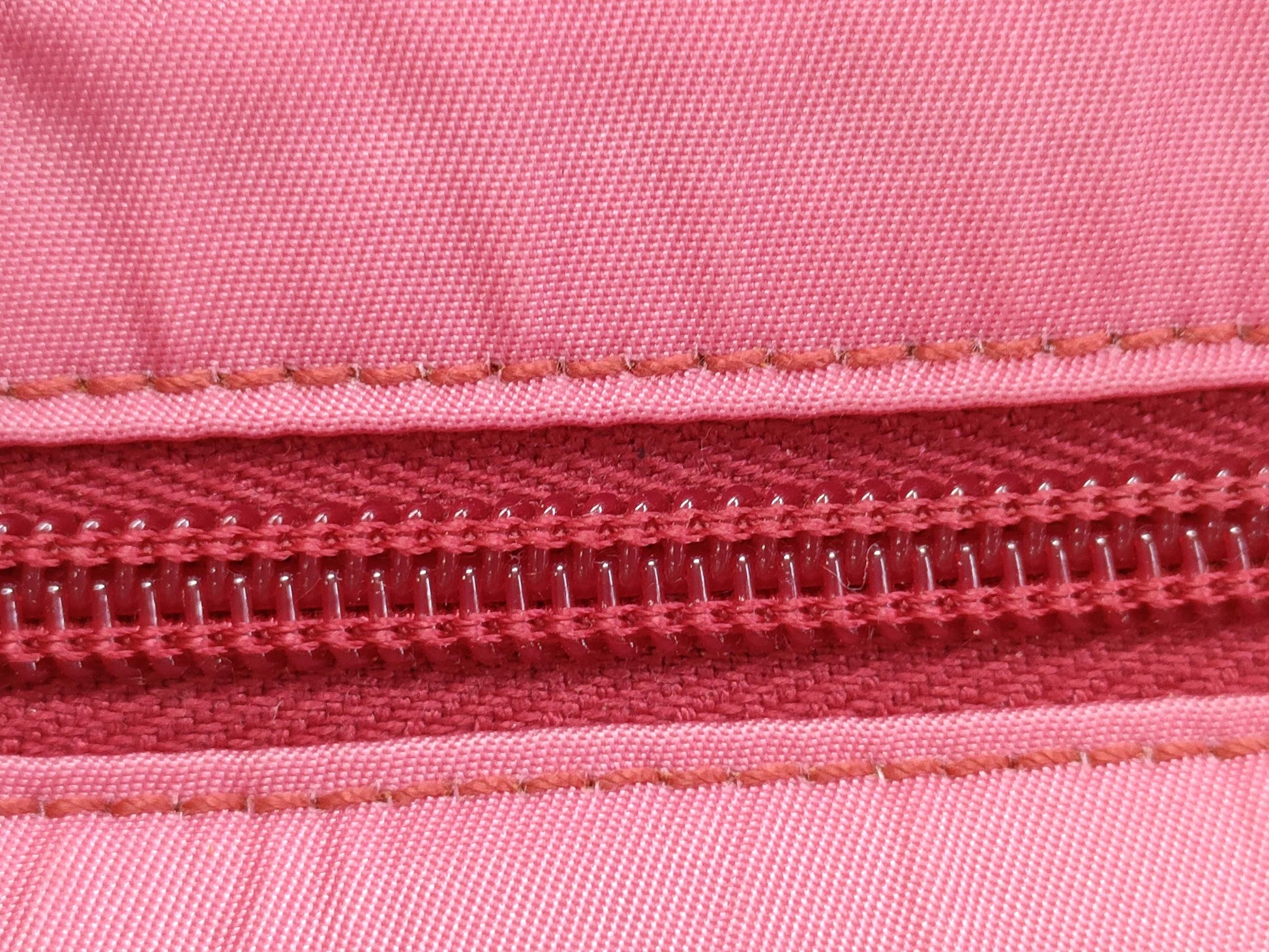 PRADA Nylon Hand Ribbon Pink Handbag