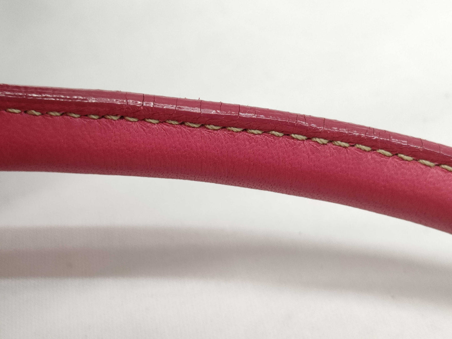 PRADA Nylon Hand Ribbon Pink Handbag