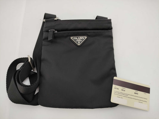 PRADA nylon shoulder bag