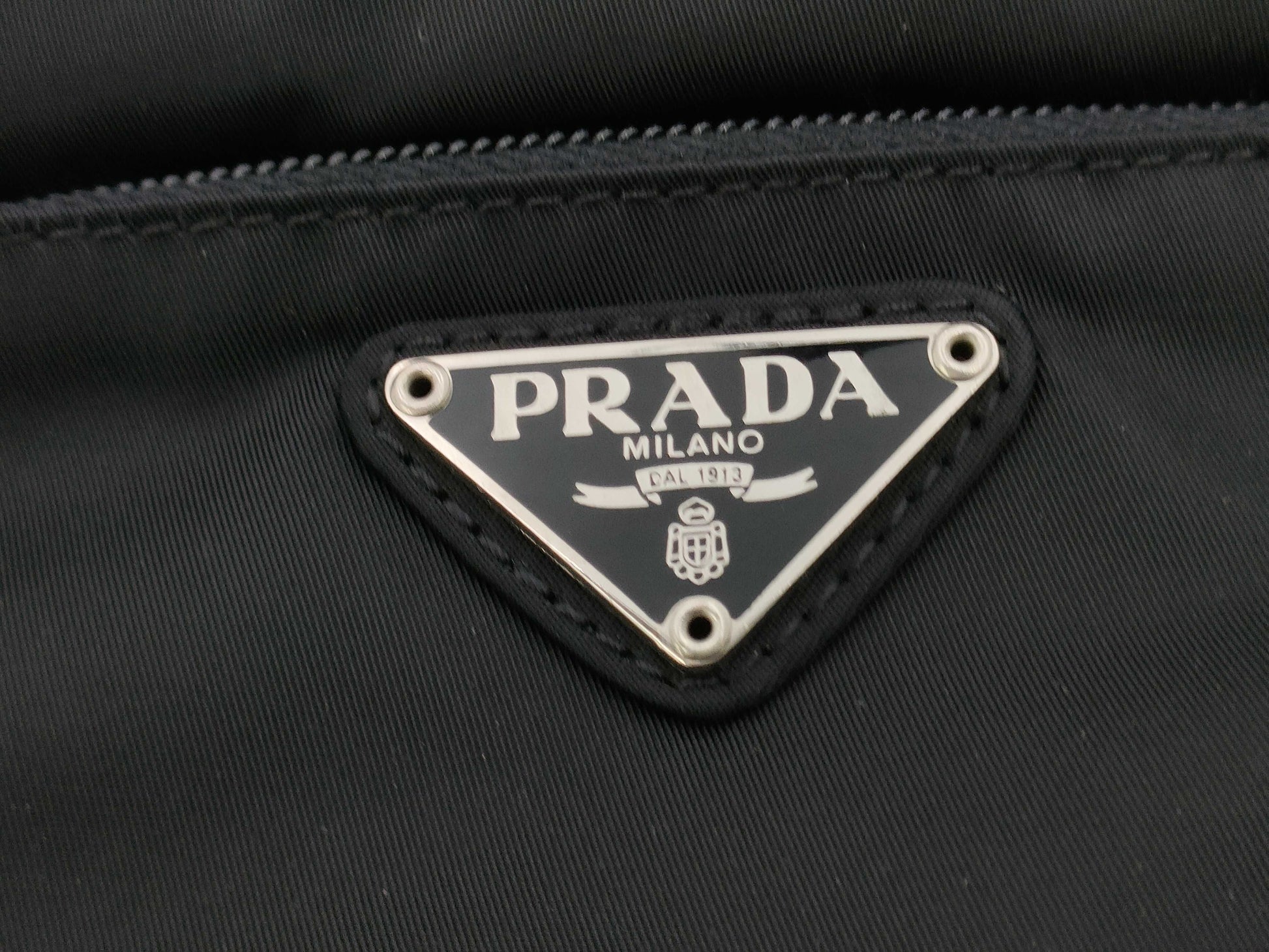 PRADA nylon shoulder bag