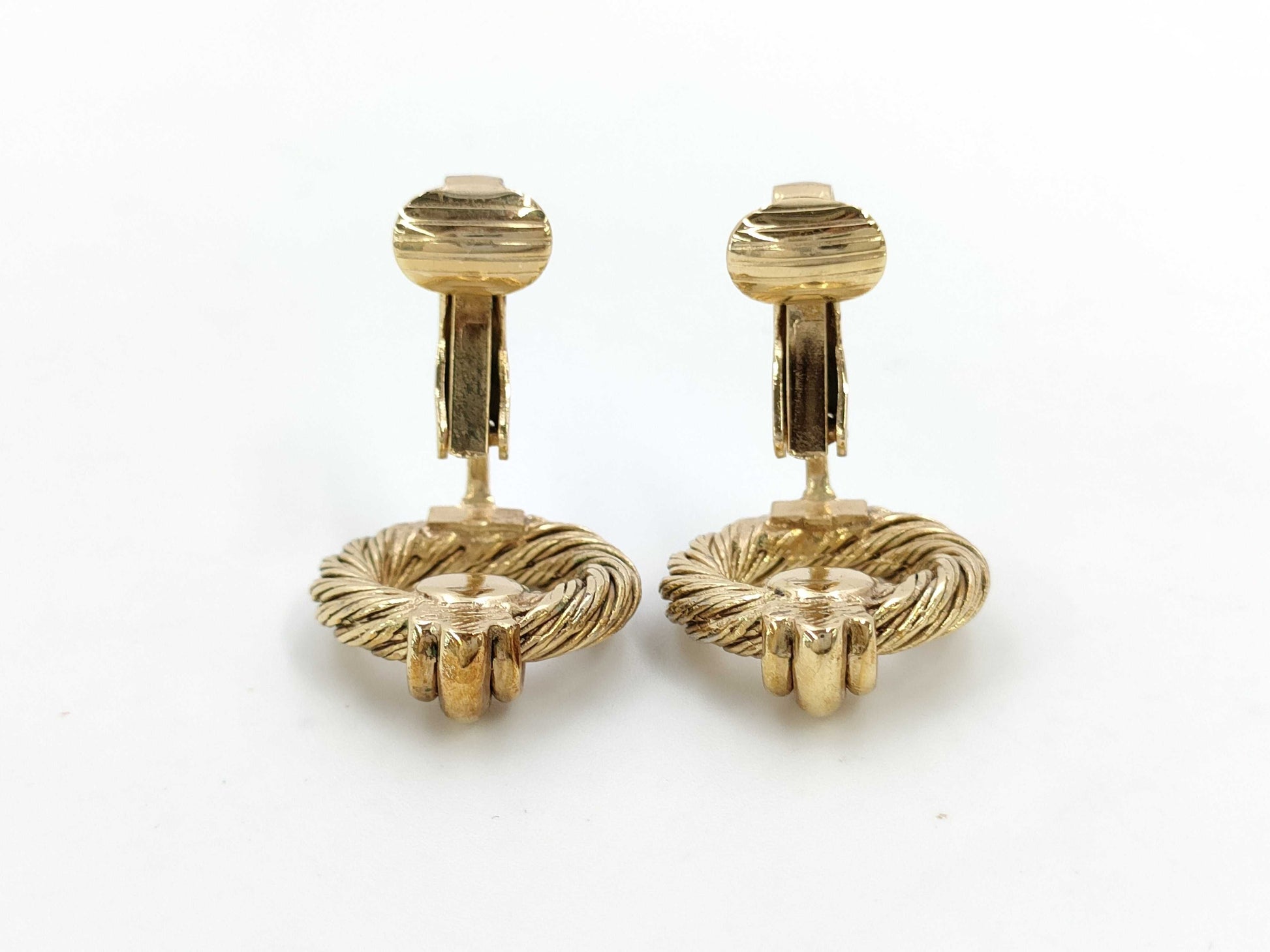 Dior Gold Color Earrings