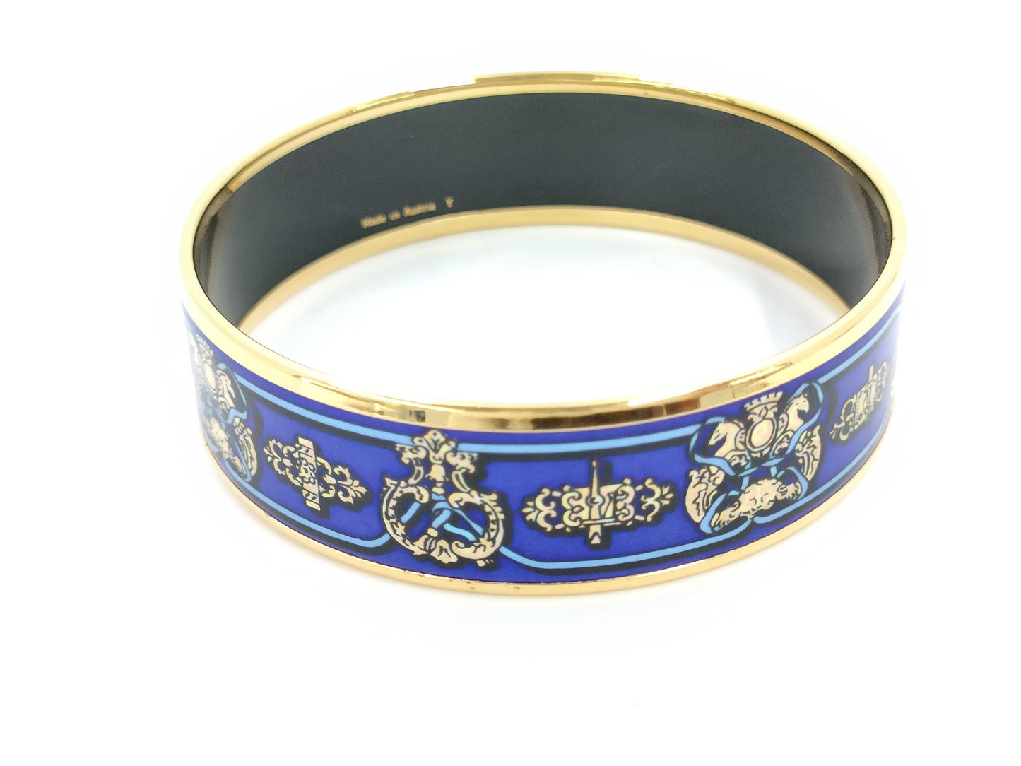 HERMES Bangle Emaille GM Bracelet/Bangle