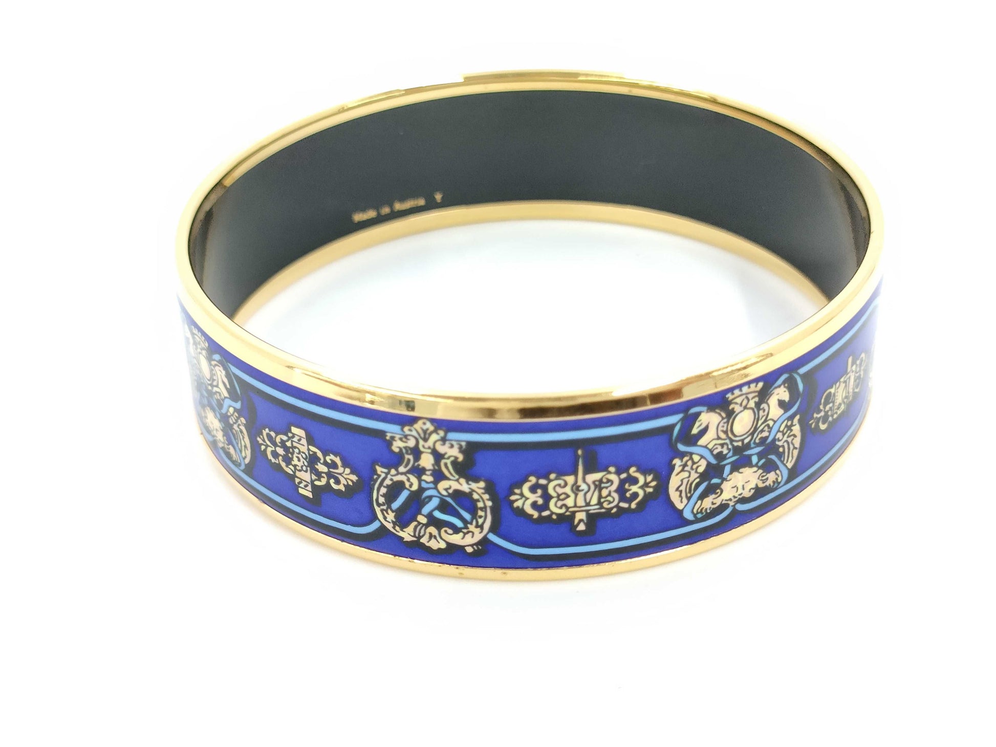 HERMES Bangle Emaille GM Bracelet/Bangle