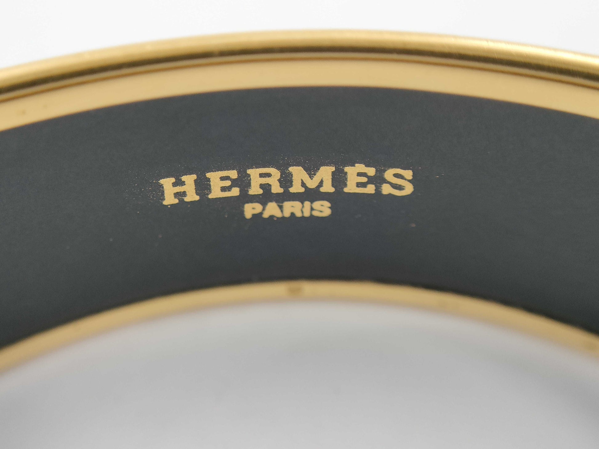 HERMES Bangle Emaille GM Bracelet/Bangle