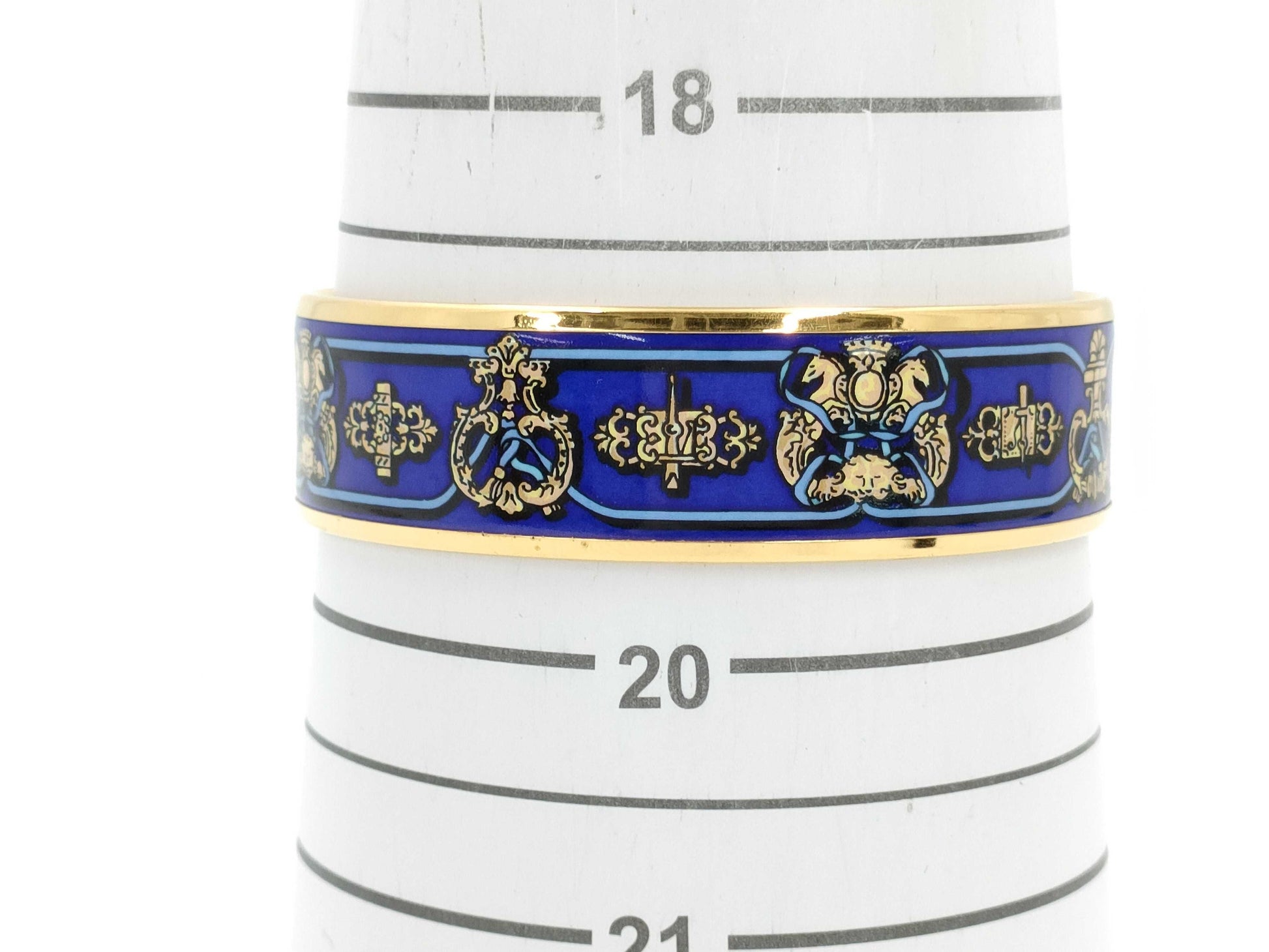 HERMES Bangle Emaille GM Bracelet/Bangle