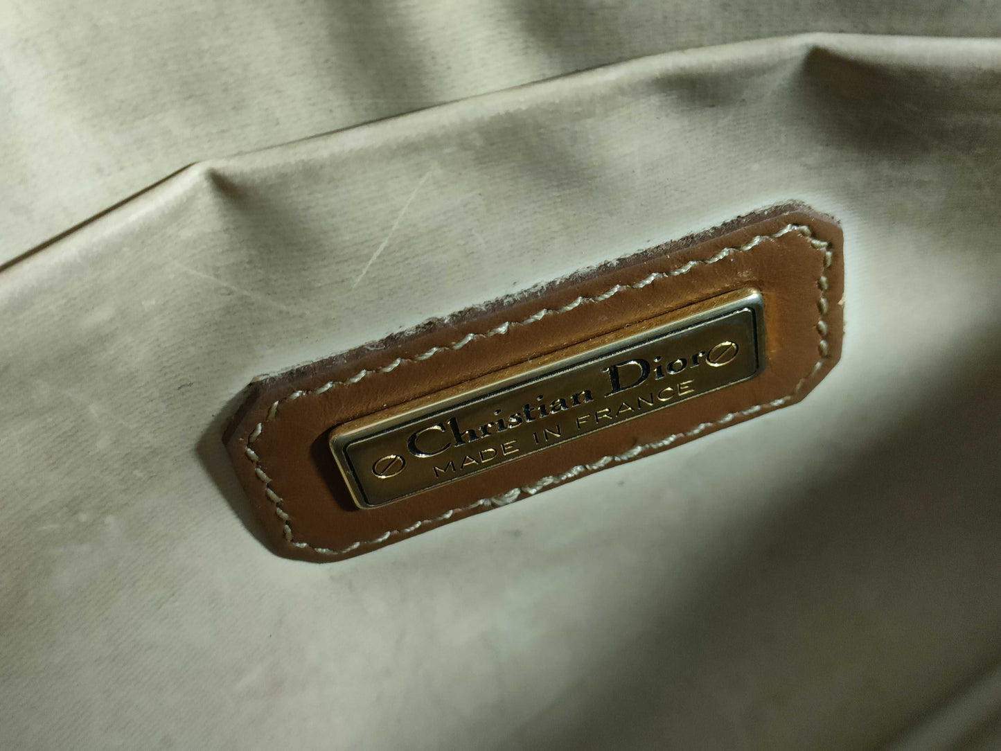 Dior Honeycomb Vintage Clutch Bag Second Bag