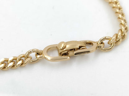 Dior CD logo gold bracelet necklace