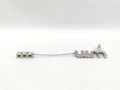 Miu Miu logo earrings