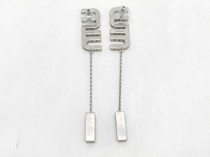 Miu Miu logo earrings