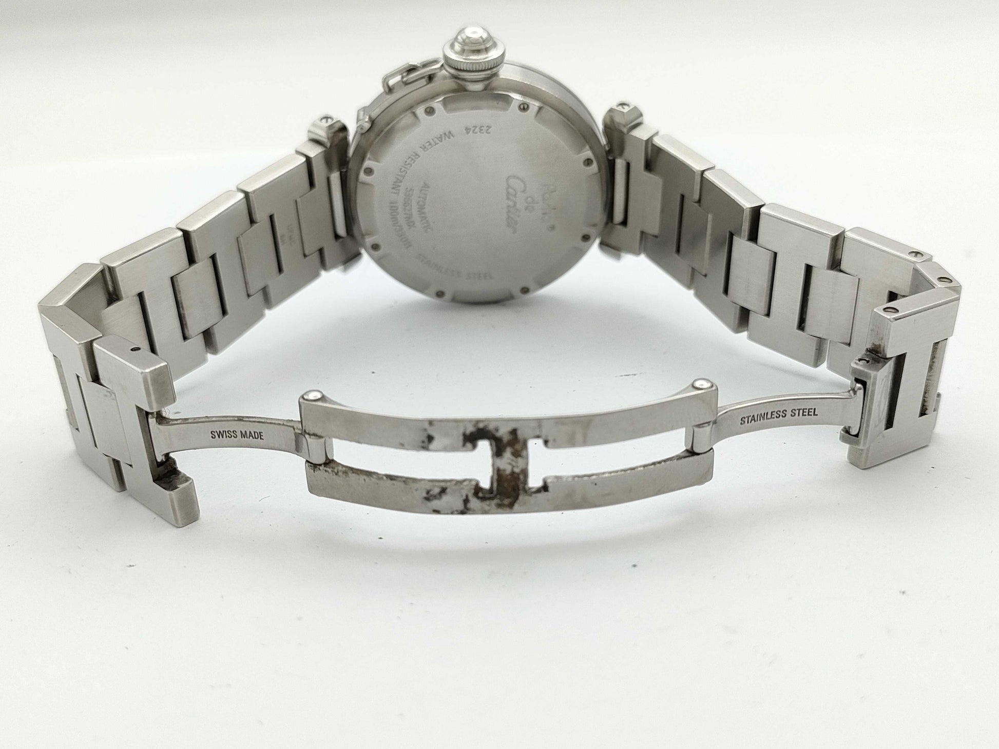 Cartier Pasha C W31074M7 2324 536627MX Automatic Men's Watch